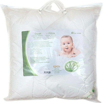 Lorita Aloe Vera přikrývka bílá 135x100