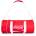 Coca Cola Чанта Coca Cola Coca-Cola Officially Licensed Barrel Bag Unisex - Red