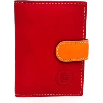 Image 1 of Червен визитник с закопчалка