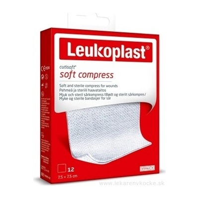 BSN Medical GmbH LEUKOPLAST CUTISOFT SOFT COMPRESS 12 ks