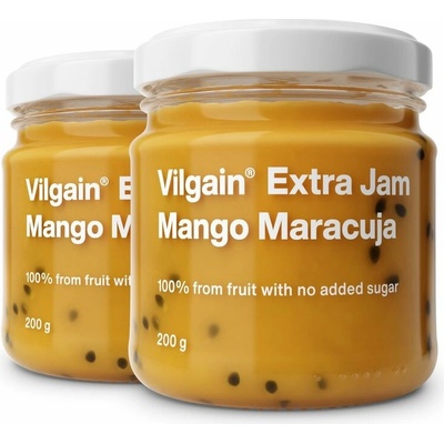 Vilgain Extra džem mango a maracuja bez pridaného cukru Multipack 2 x 200 g