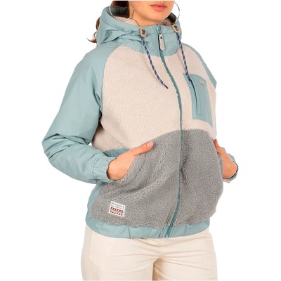 Iriedaily Дамско поларено яке Iriedaily Women's Arctikmix Jacket Fleece jacket - Slate (105-4810-0414)