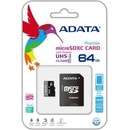 Pamäťové karty ADATA microSDXC 64GB UHS-I U1 + adapter AUSDX64GUICL10-RA1