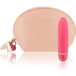 Rianne S Мини вибратор Gentle Pulse (12 см) + луксозна чантичка