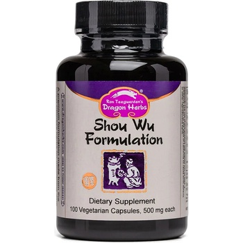Dragon Herbs Формула Shou Wu 100 капсули | Dragon Herbs (001337 (133) DH)