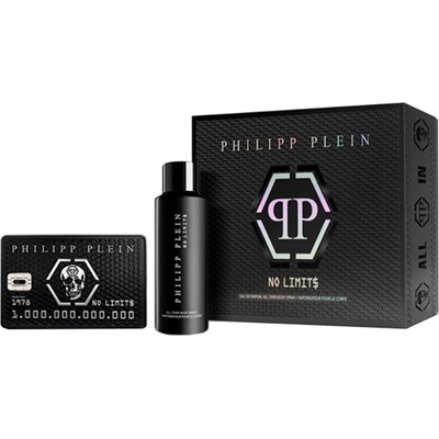Philipp Plein No Limit$ Комплект (EDP 90ml + Deo Spray 150ml) за Мъже