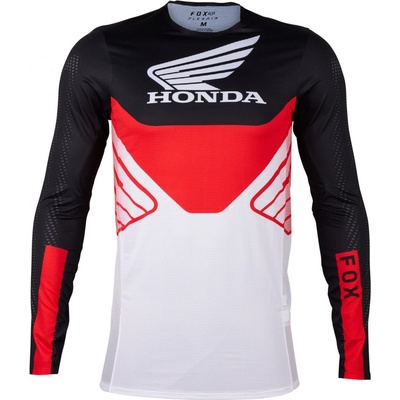 Fox Racing FLEXAIR Honda 2023 čierno-biely