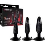  Комплект за анални тренировки, 3 плъга - Xplorer Butt Plug Kit (NMC0002416)
