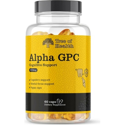 Tree of Health Alpha GPC 300 mg 60 kapsúl