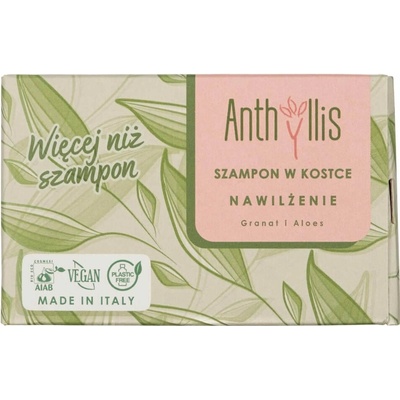 Anthyllis Hydratační tyčinkový šampon Granátové jablko a extrakt z aloe vera 80 g