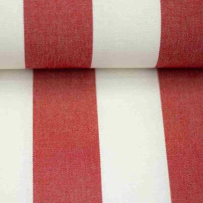 SWAFING Lehátkovina Rügen pruhy ecru, červená