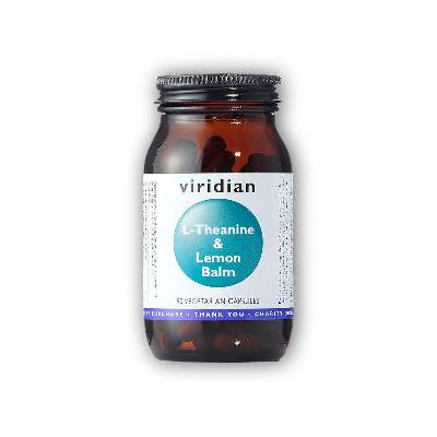 Viridian L-Theanine + Lemon Balm 90 kapslí
