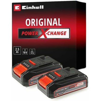 Einhell 2×18V 2,5Ah PXC-Twinpack CB 4511524