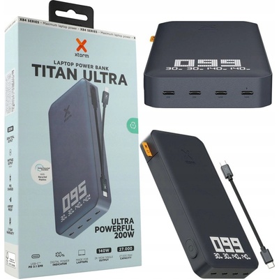 Xtorm FS5271 Fuel Series 27000 mAh čierna