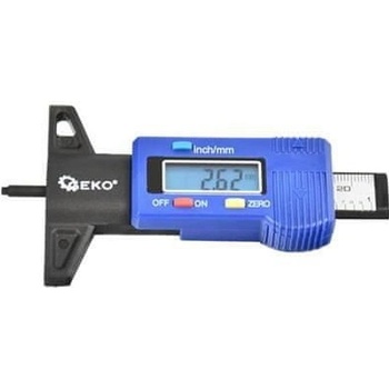 GEKO Digitální měřič hloubky dezénu pneumatik G01269