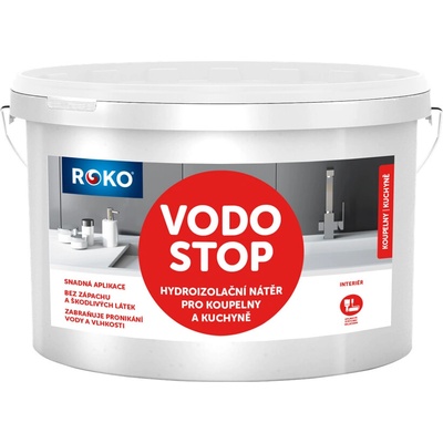 ROKO Vnitřní hydroizolační nátěr Rokovodostop hmotnost: 5kg