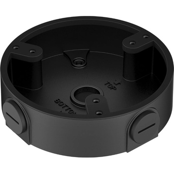 Dahua Разпределителна кутия Dahua PFA137-BLACK, водоустойчива, алуминий, Ф122.0 mm x 34.2 mm. , до 1кг товар, за външен монтаж, черна (PFA137-BLACK)