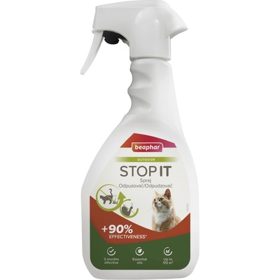 Sprej Beaphar Stop It vonkajší odpudzovač mačiek 500 ml