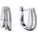 Brilio Silver náušnice EA58W