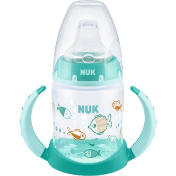 Nuk Шише NUK First Choice - С накрайник за сок, TC, РР, 150 ml, зелено (10215335)