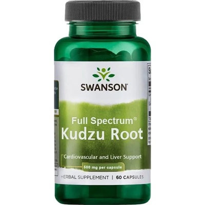 Swanson Kudzu Root, 500 mg, 60 капсули, Swanson (SW1034)
