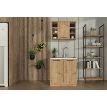 Casarredo Kuchyně Bruz 80 cm barva dub artisan