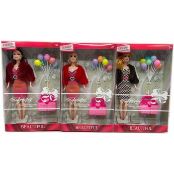 КУКЛА С ЧАНТА И БАЛОНИ