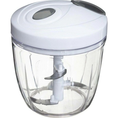 Ruční sekáček a mixér 900 ml, bílý