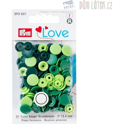 Patentky Prym Love plastové okrúhle