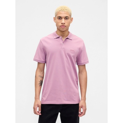 Gap Polo pique tričko ružové