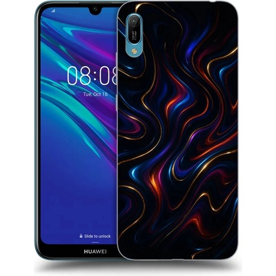 Picasee silikonový průhledný obal pro Huawei Y6 2019 - Noir