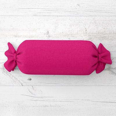 Biante Vankúš valec bonbon Rongo RG-096 Fuchsiový 15x40