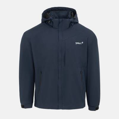 Gelert Непромокаемо яке Gelert Men's Hooded Water Resistant Windproof Waterproof Jacket - Dark Blue