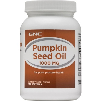 GNC Pumpkin Seed Oil 1000 mg [100 Гел капсули]
