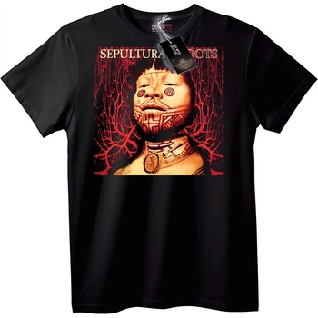 NOONEBRAND Тениска Sepultura Roots - 6XL, White
