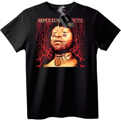 NOONEBRAND Тениска Sepultura Roots - 6XL, White