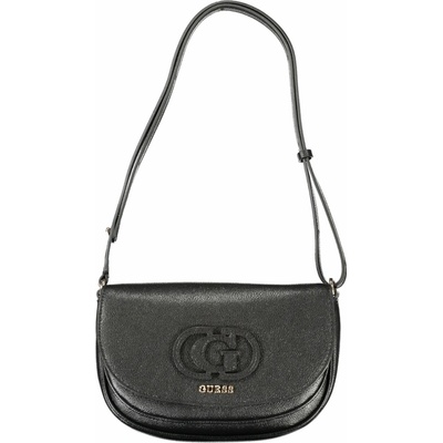 Guess Jeans štýlová dámska kabelka 24.0X17.0X4.0cm Čierna
