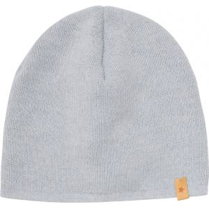 Huttelihut Детска зимна шапка (beanie) Huttelihut Kid's Beanie Solid Wool Knit Beanie - Medium Grey Melange - размер 48 cm (904-5558-0411)
