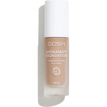 Gosh copenhagen Hydramatt Foundation make-up pro smíšenou pleť 012Y Medium Dark 30 ml