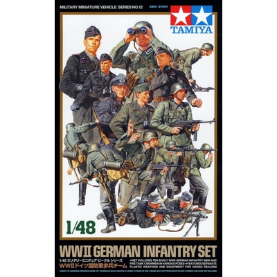 Tamiya WWII German Infantry Set 1:48