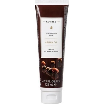 KORRES Маска за коса след боядисване с масло от Арган и Абисиния, Korres Post-Colour Mask Argan Oil 125ml