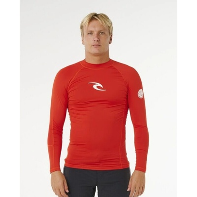 RIP CURL Waves UPF Perf L S Lava Red