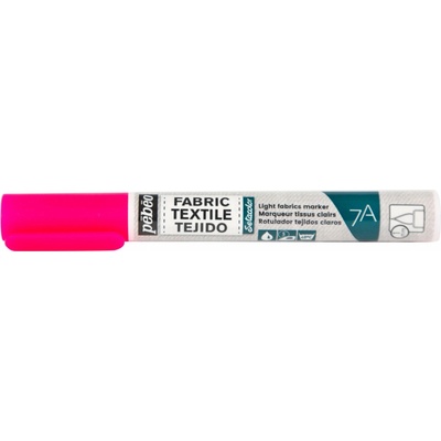 Pébéo 7A Markers Light Fabric fix pre textil 1 mm 73 fluorescent pink