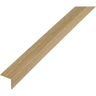 L profil PVC dub, 20x20x1,5 mm 2,6 m