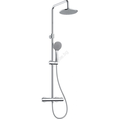Bath Deluxe Душ комплект с смесител houston лъскав хром (bt0089)