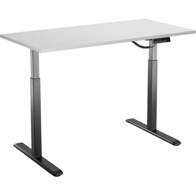 AlzaErgo Table ET2 černý + deska TTE-03 160x80cm lamino kaštan – Zboží Dáma
