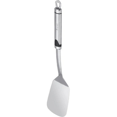 Obracečka z nerezové oceli Bergner / 34 cm / stříbrná / černá