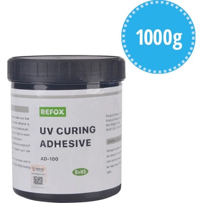 Refox AD-100 - UV Vytvrditeľné Vodotesné Lepidlo 1 kg