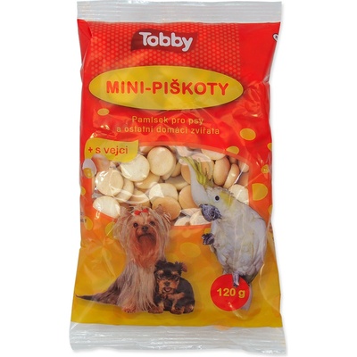 Tobby PIŠKOTY MINI krmné 8 kg