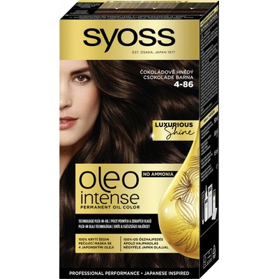 Syoss Oleo Intense 4-86 čokoládovo hnedý